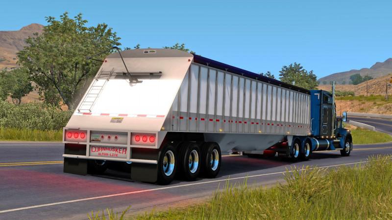 ATS - Ownable Cornhusker Ultra-Lite Hopper Trailer (1.39.x)