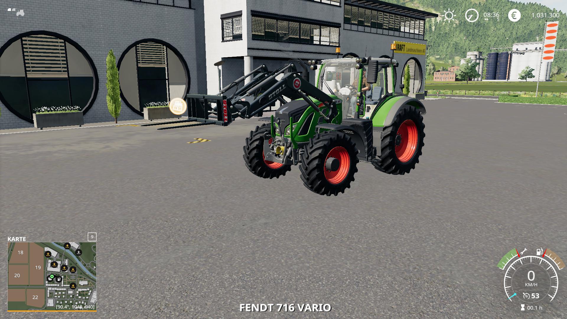 FS19 - Fendt 700 Vario Tractor V1.0