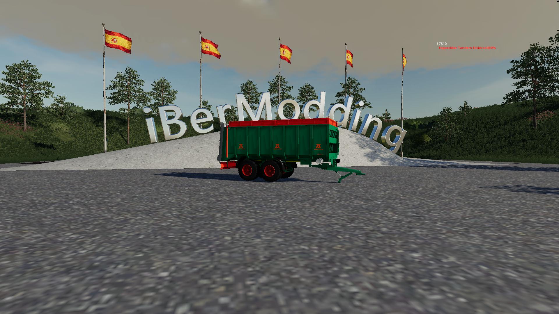 FS19 - Aguas Tenias Esparcidor Tandem V1.0