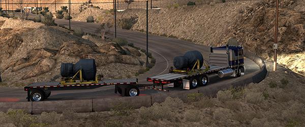 ETS2 - K100E Truck and Trailer Add-on Mod V1.0 (1.36.x)