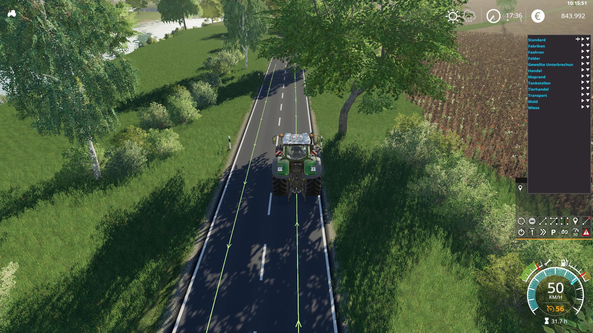 FS19 - HoT Online F4rm 2k19 AD Strecken V1.0