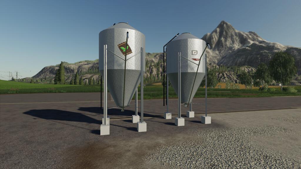 FS19 - Seeds And Fertilizers Mini Silos V1