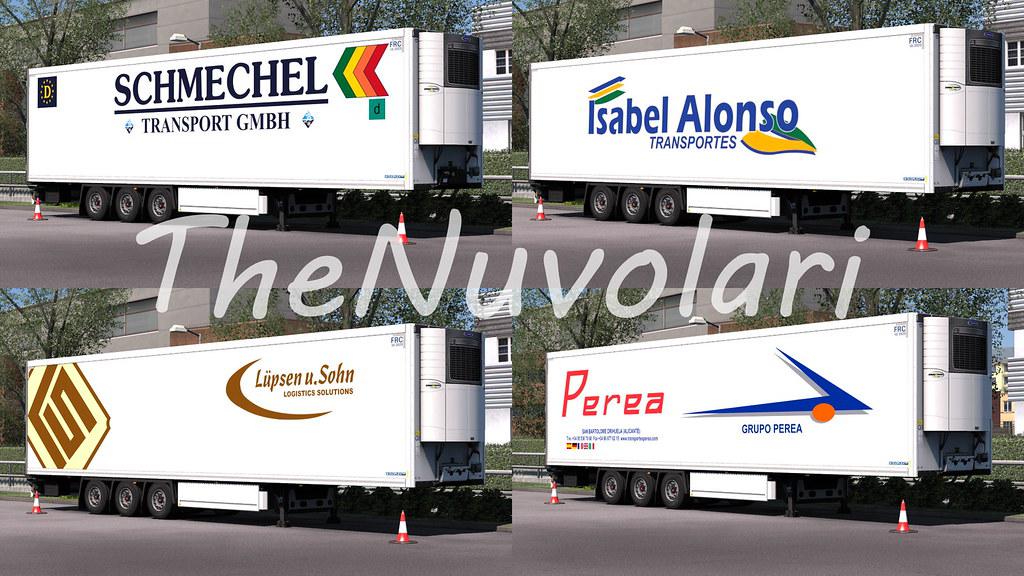 ETS2 - Krone CoolLiner Skinpack V1.0 (1.35.X)
