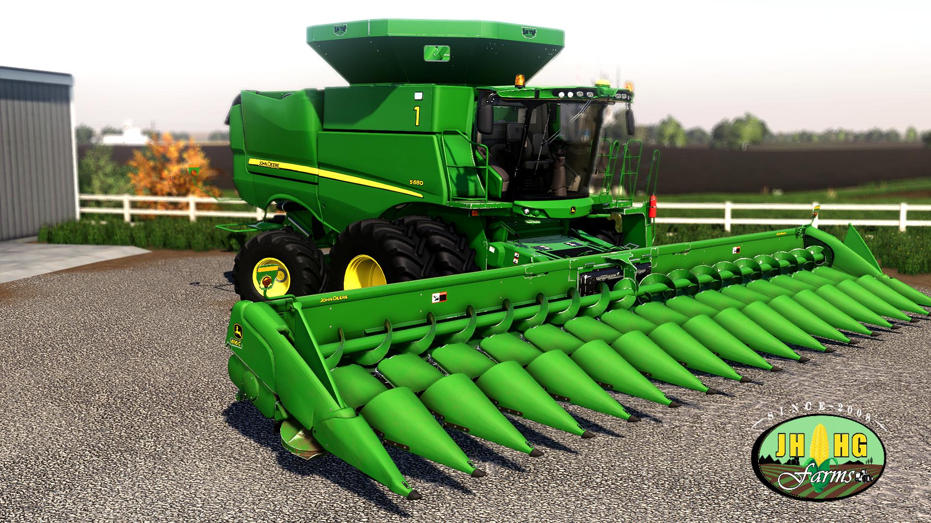 FS19 - John Deere 616C/716C Official V1.0 | Farming Simulator 19 | Mods ...