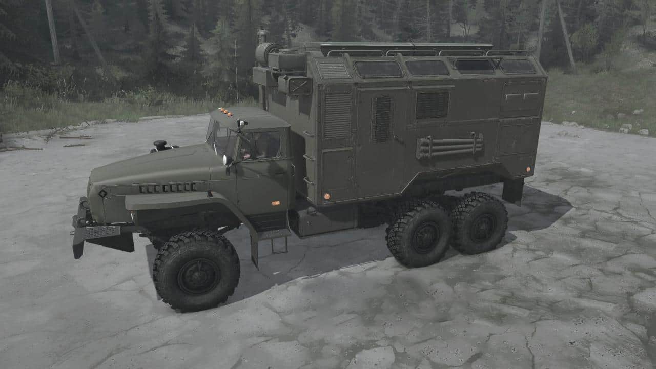Spintires:Mudrunner - Ural-4320 Truck V09.01.21