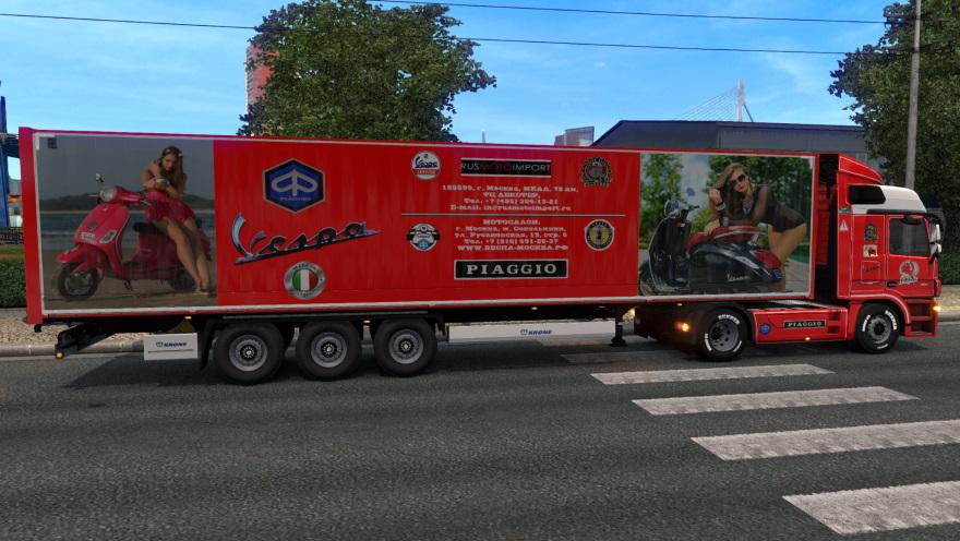 ETS2 - Vespa Skins V1.0 (1.37.x)
