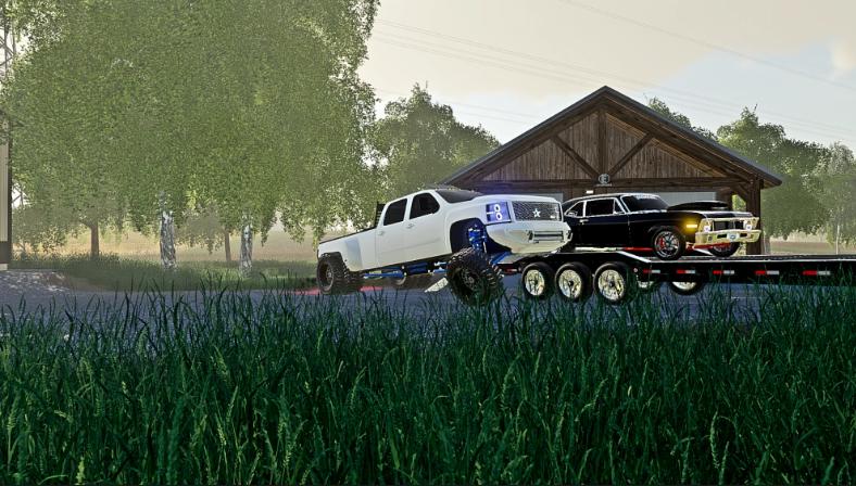 farming simulator 19 flip cars back over