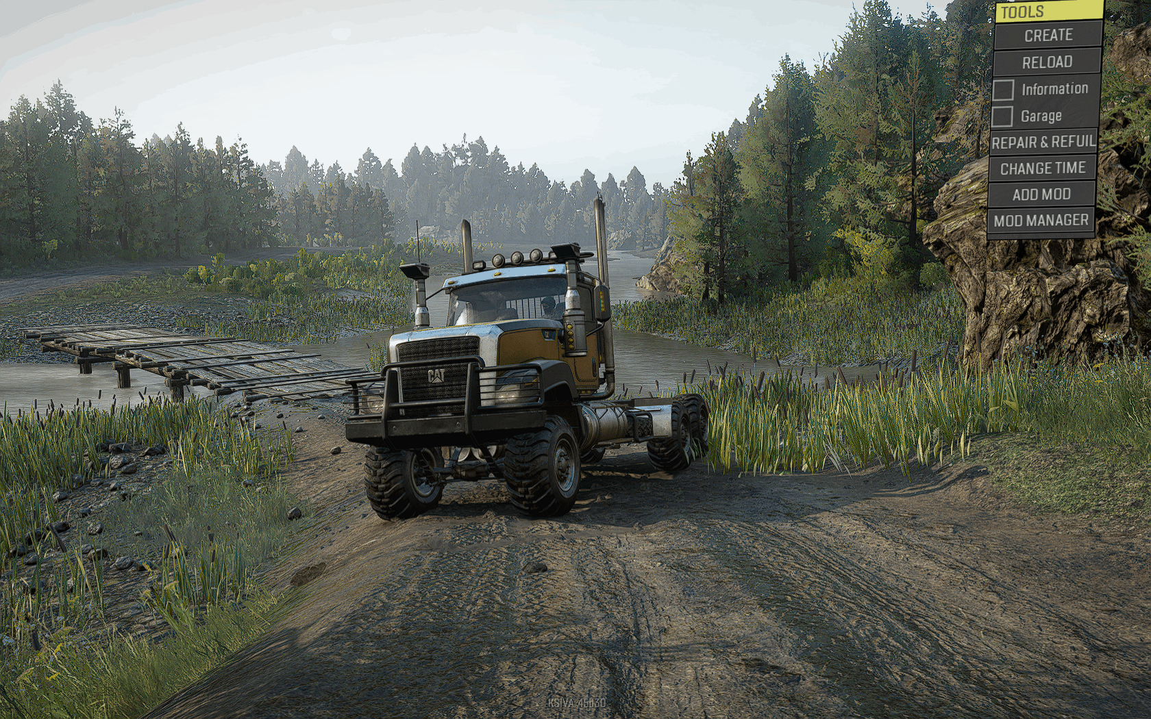 SnowRunner - Caterpillar CT680 Improved V1.0.0