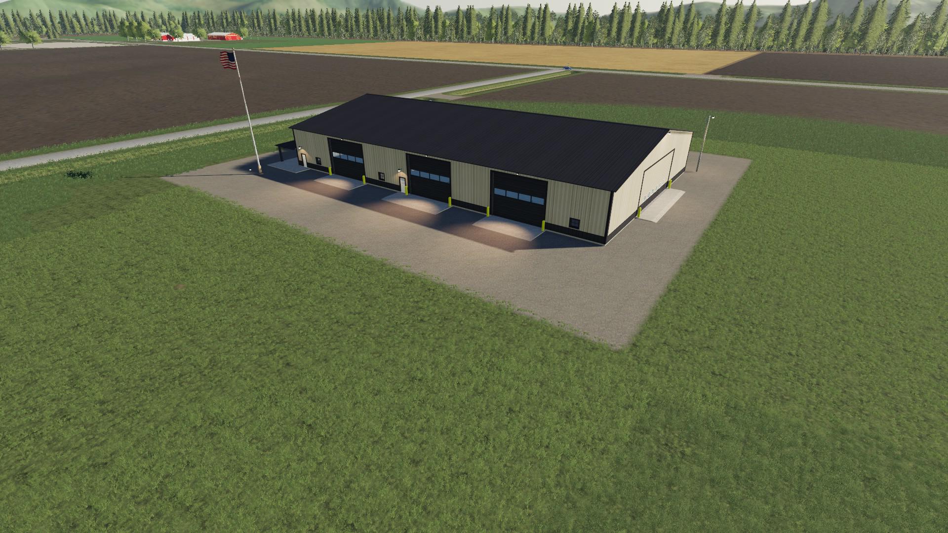 FS19 - Michigan Farms Mainshed V1.0