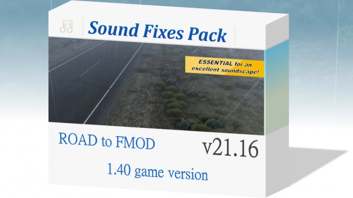 ETS2 - Sound Fixes Pack V20.16 (1.40.x)