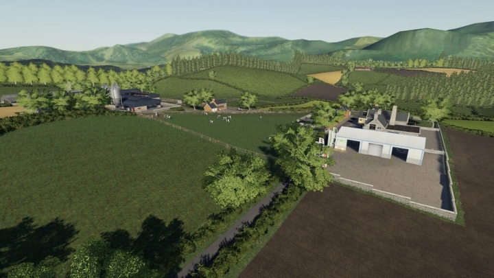 FS19 - Newbrook Farm Map V1.0 | Farming Simulator 19 | Mods.club