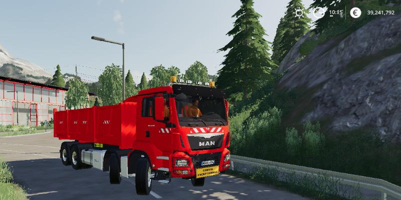 FS19 - Man Tgs 8x4 Benne TP V1.5