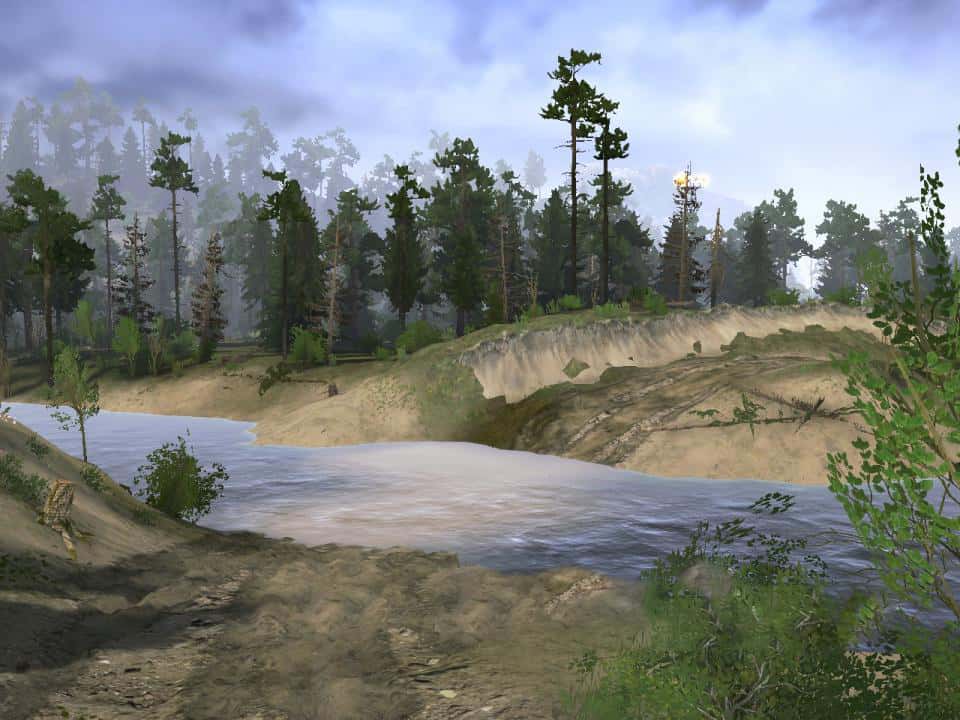 Spintires:Mudrunner - Roads of Fury Map V1