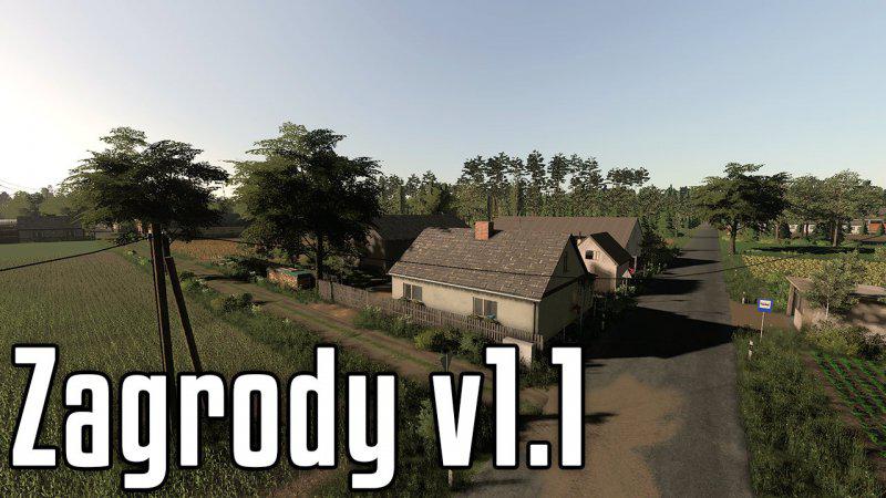 FS19 - Zagrody Map V1.1
