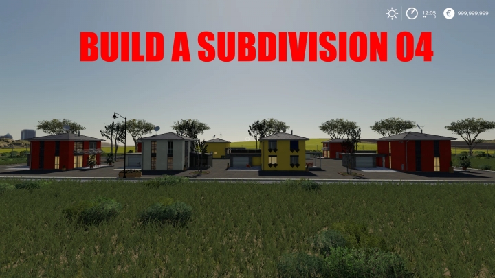 FS19 - Build A Subdivision 04 V1.0