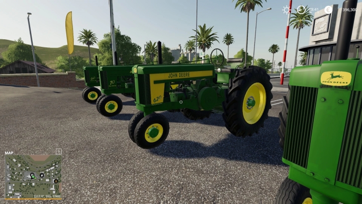 FS19 - John Deere 60-70 + 620-720 Tractor V1.0