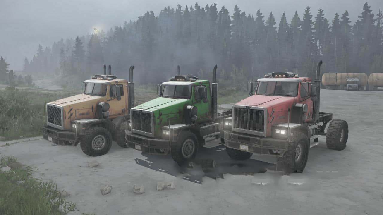 Spintires:Mudrunner - Western Star Pack USA Truck V1.0