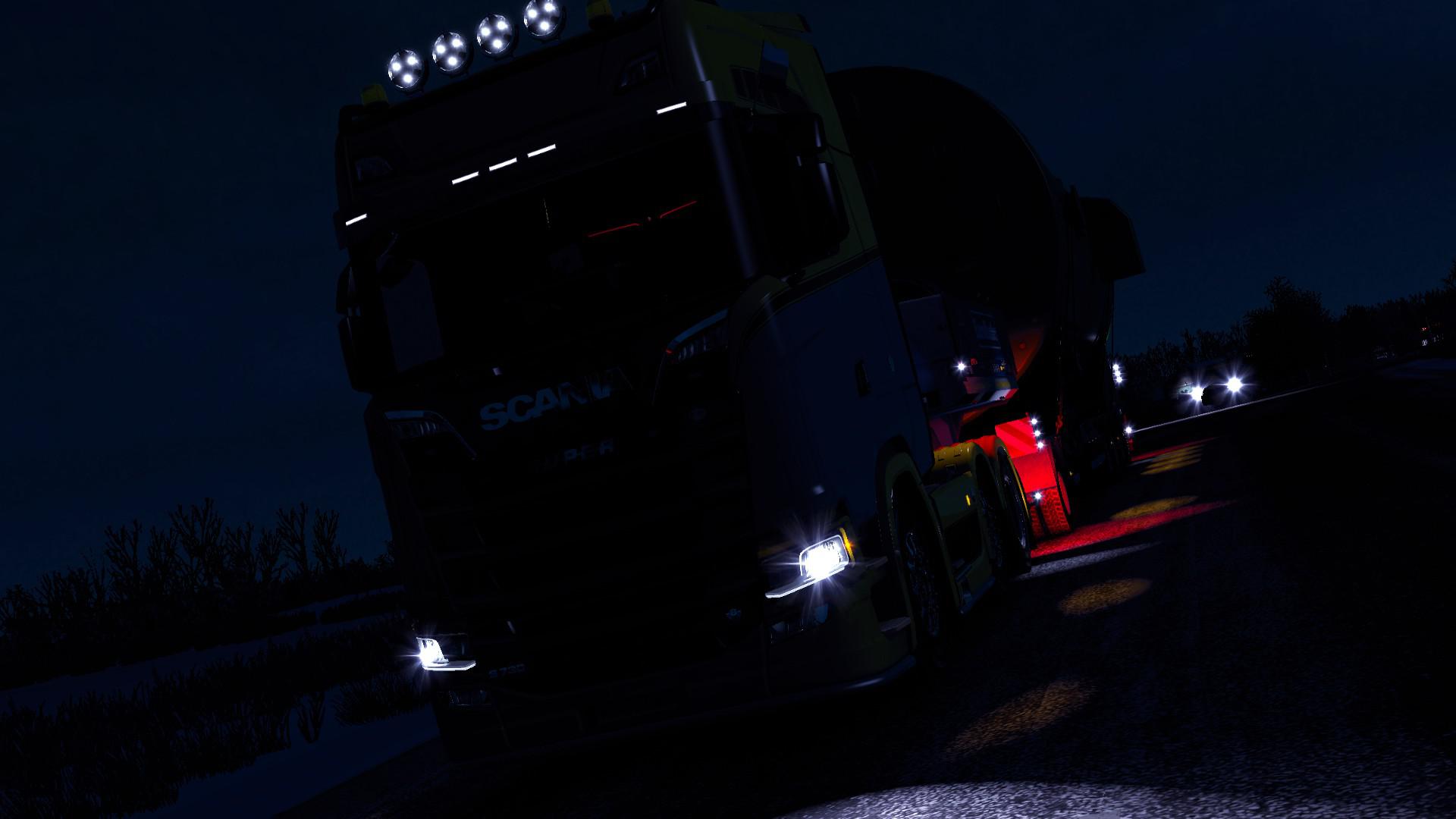 ETS2 - Power On All Wheels for All Models of Scania (1.35.X)