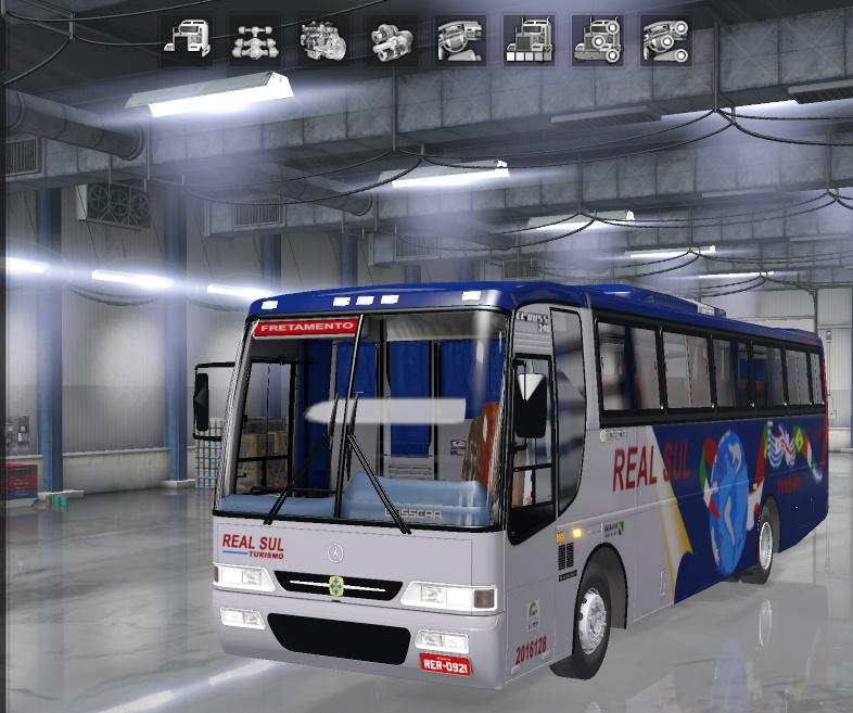 ETS2 - Busscar El Buss 340 Mercedes-Benz Of-1721 (1.36.x)