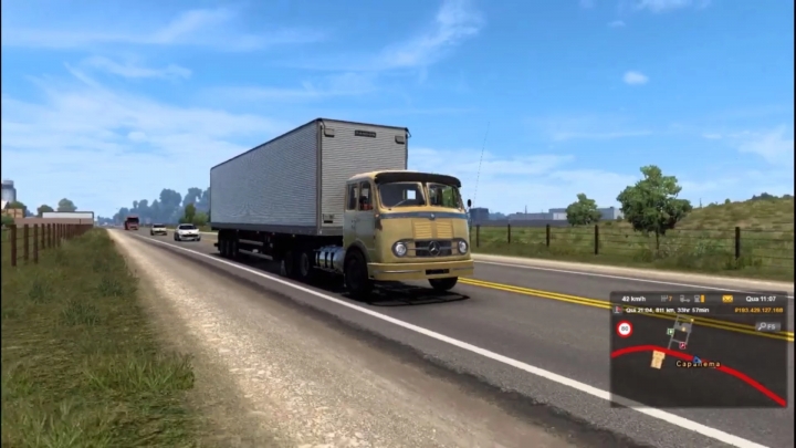 ETS2 - Mercedes-Benz LP - 331 Truck (1.40.x)