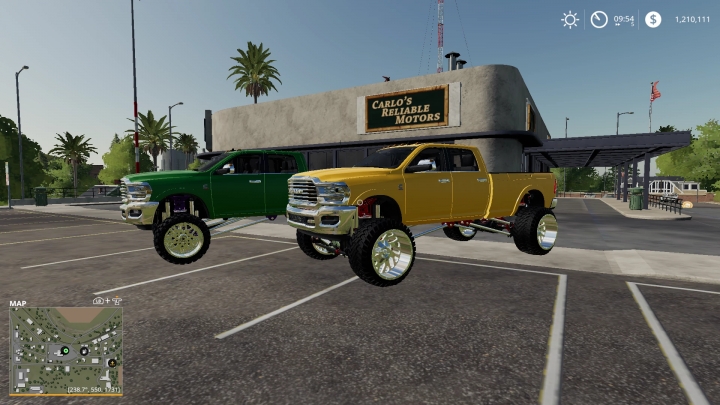 FS19 - 2019 Dodge Ram 2500 Kelderman Lift Edit V1.0