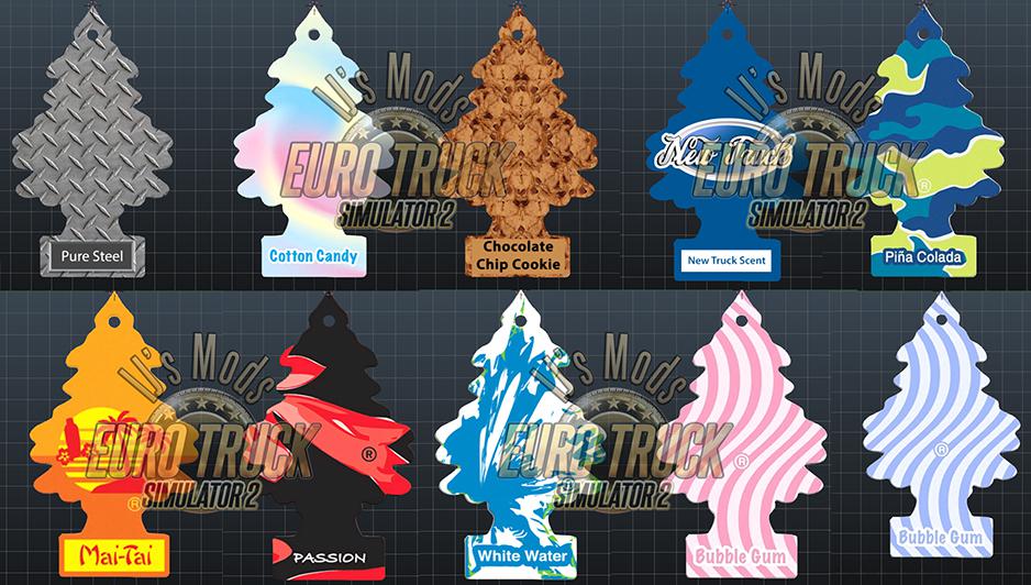 ETS2 - IJS Air Fresheners & Hanging Toys V1.6 (1.35.X)