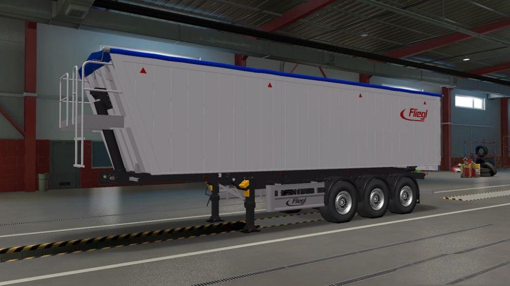 ETS2 - Tipper Trailer V1 (1.38.x) | Euro Truck Simulator 2 | Mods.club