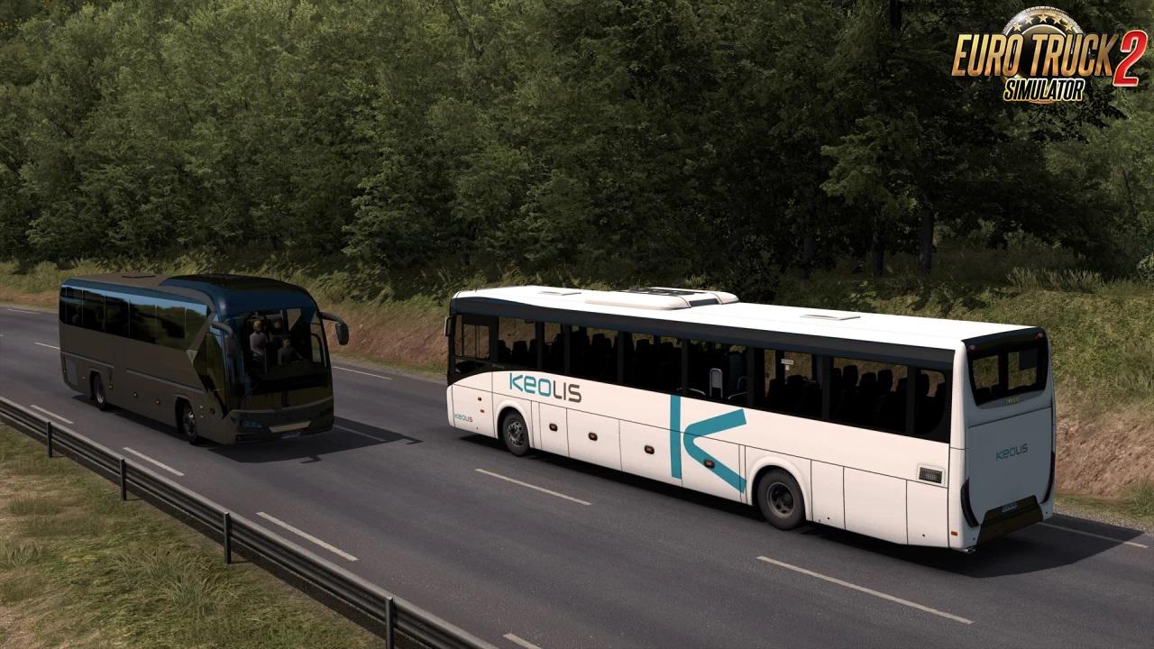ETS2 - Iveco Evadys Line 13M + Interior V1.0.4 (1.39.x)