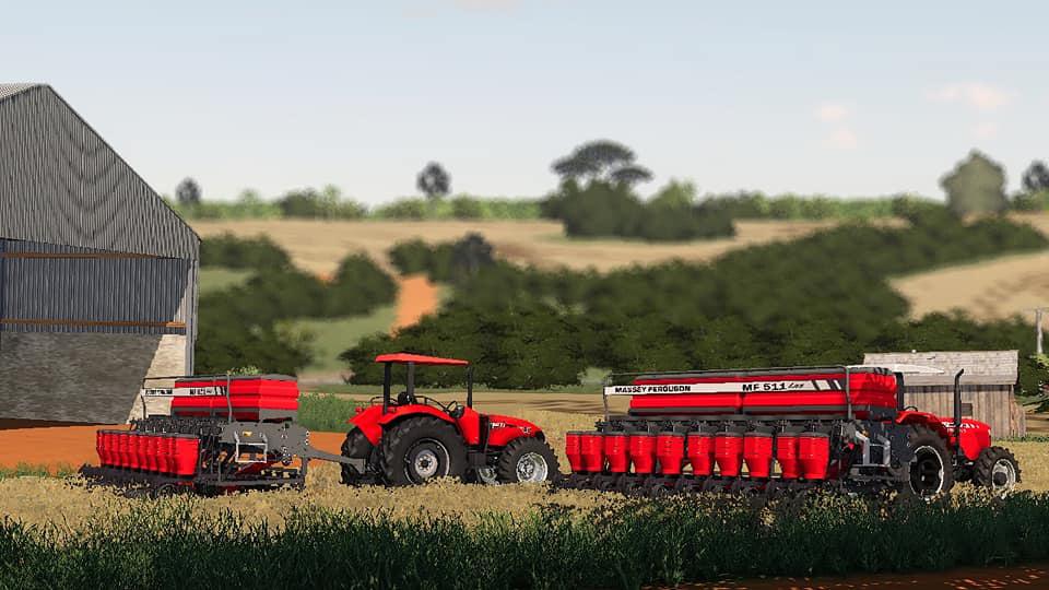 FS19 - Massey Ferguson And Valtra BP 1307H Planters V1.0