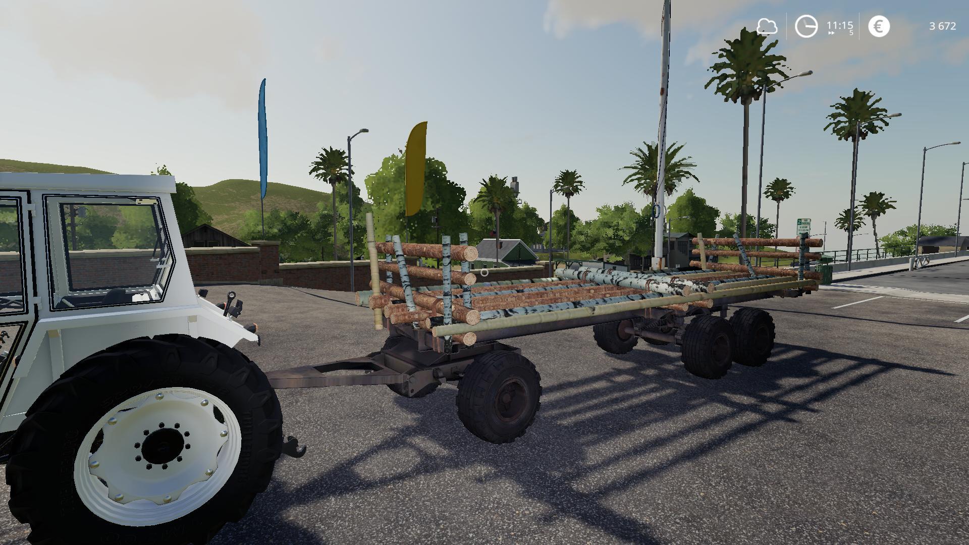 FS19 - PTS-12 Platform Trailer V1.0