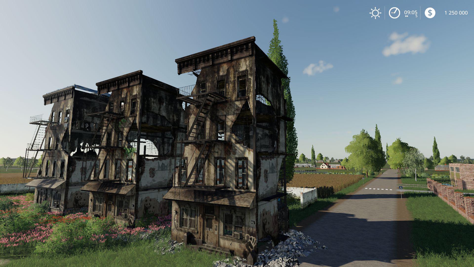 FS19 - Building Ruins (Prefab-GE) V1.0