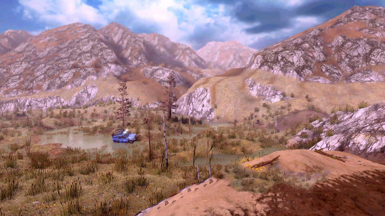 Spintires:Mudrunner - Manicouagan Crater Map v1.0