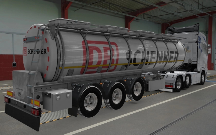 ETS2 - SCS Food Tank DB Schenker Skin (1.40.x) | Euro Truck Simulator 2 ...