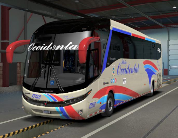 ETS2 - Marcopolo G7 1200 4x2 Colombia Skins (1.39.x)