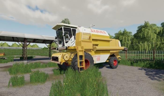 FS19 - Claas Dominator 106 Yellow Harvester V1.0
