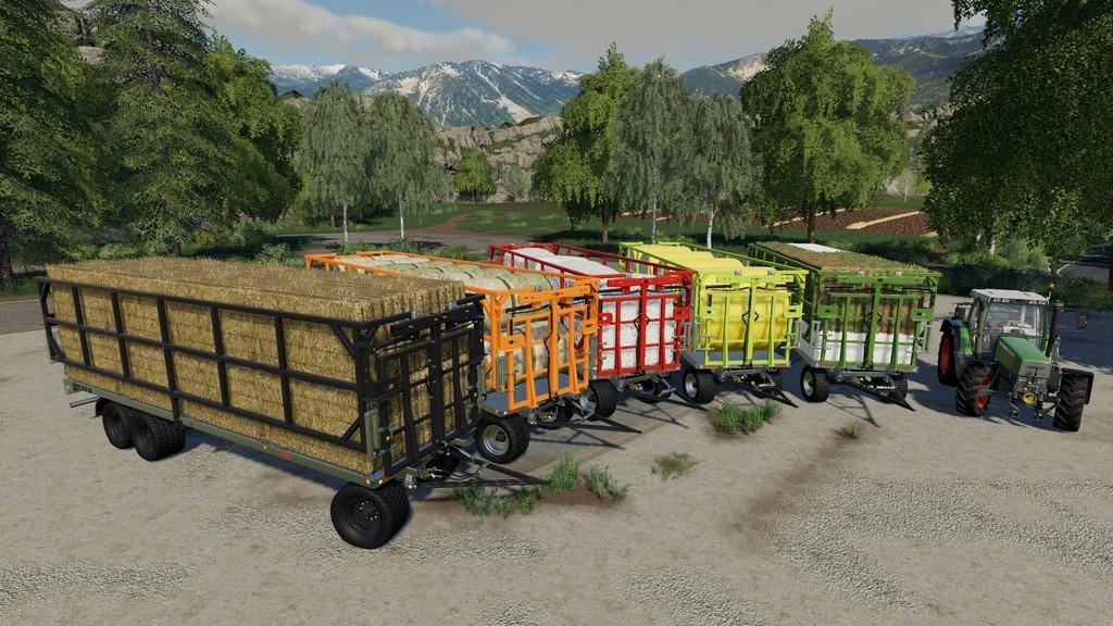 FS19 - Fliegl DPW 180/210 Bales-Autoload V1.3