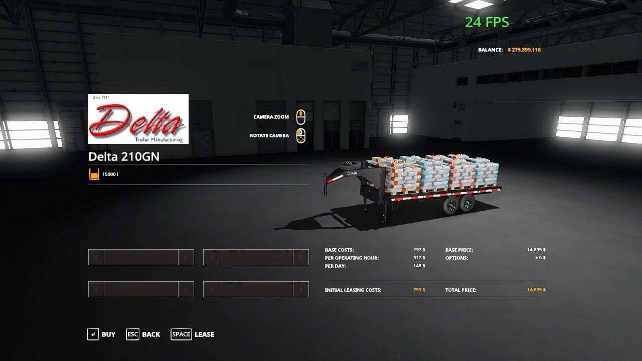 FS19 - Delta Seed Tender V1.0