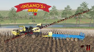 FS19 - Rostselmash New Holland Round Cotton Bale V1.0