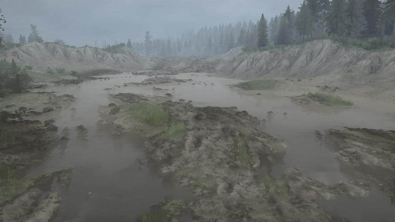 mudrunner pc map blacked out