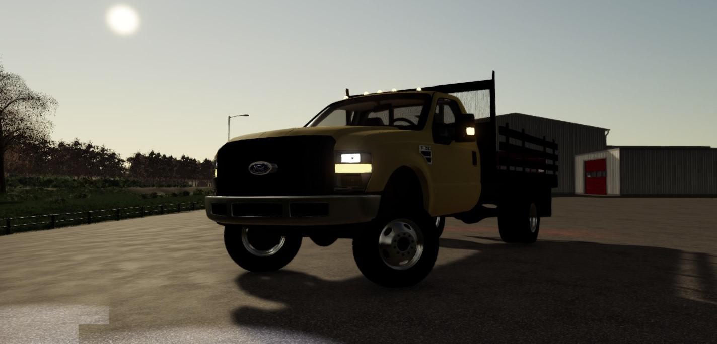 FS19 - 2010 Ford F350 Flatbed V1.0