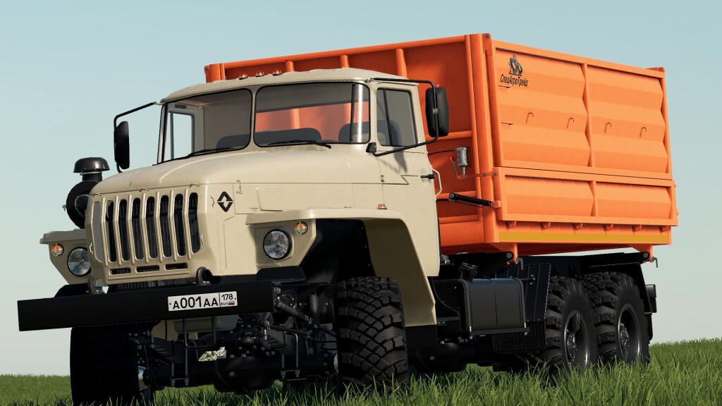 FS19 - Ural 5557/4320-60 Farmer Truck V1.0