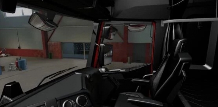 ETS2 - Renault Range T Black Interior (1.41.x)