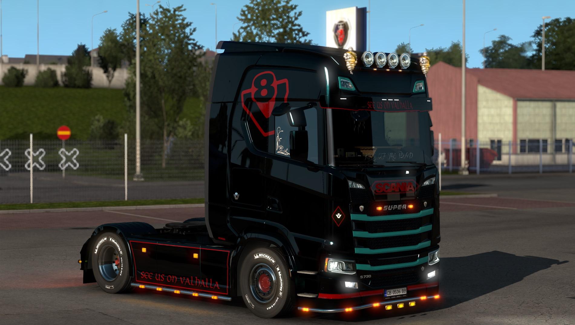 ETS2 - Scania S NG V8 Skin V1.0 (1.38.x) | Euro Truck Simulator 2 ...