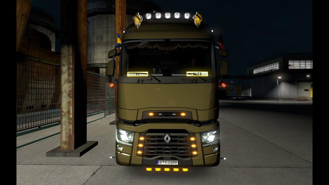 Ets2 Renault T Tuning Pack 1 38 X Euro Truck Simulator 2 Mods Club