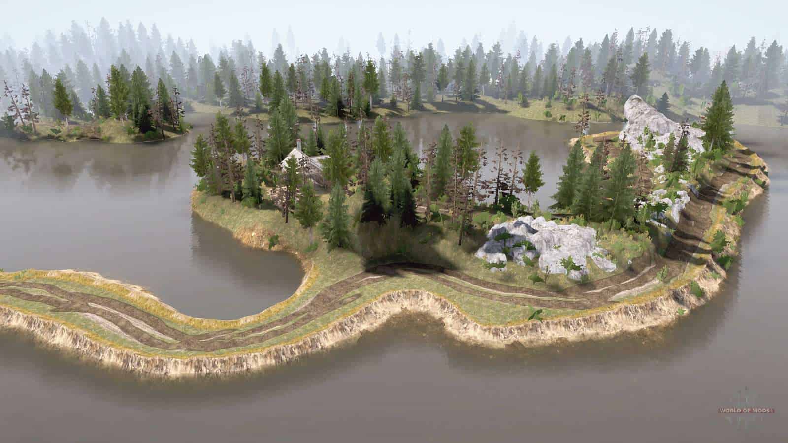 Spintires:Mudrunner - Onigmɑ River Map