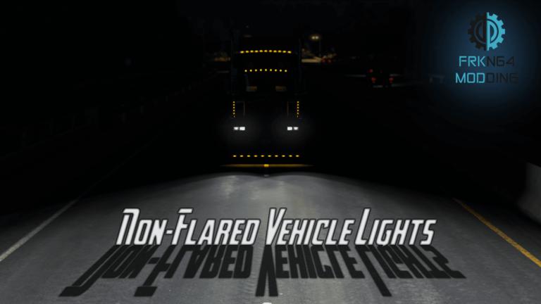 ATS - Non-Flared Vehicle Lights Mod V3.0 (1.36.x)