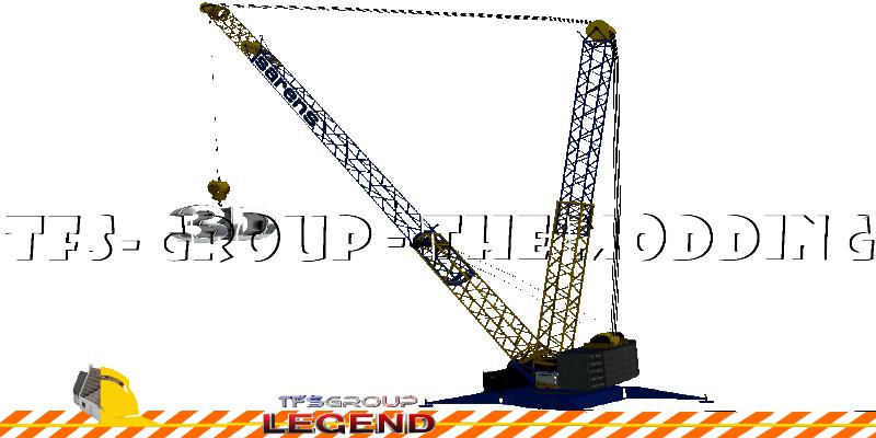 FS19 - Sarens Kran 3D Deco Tp V1.5