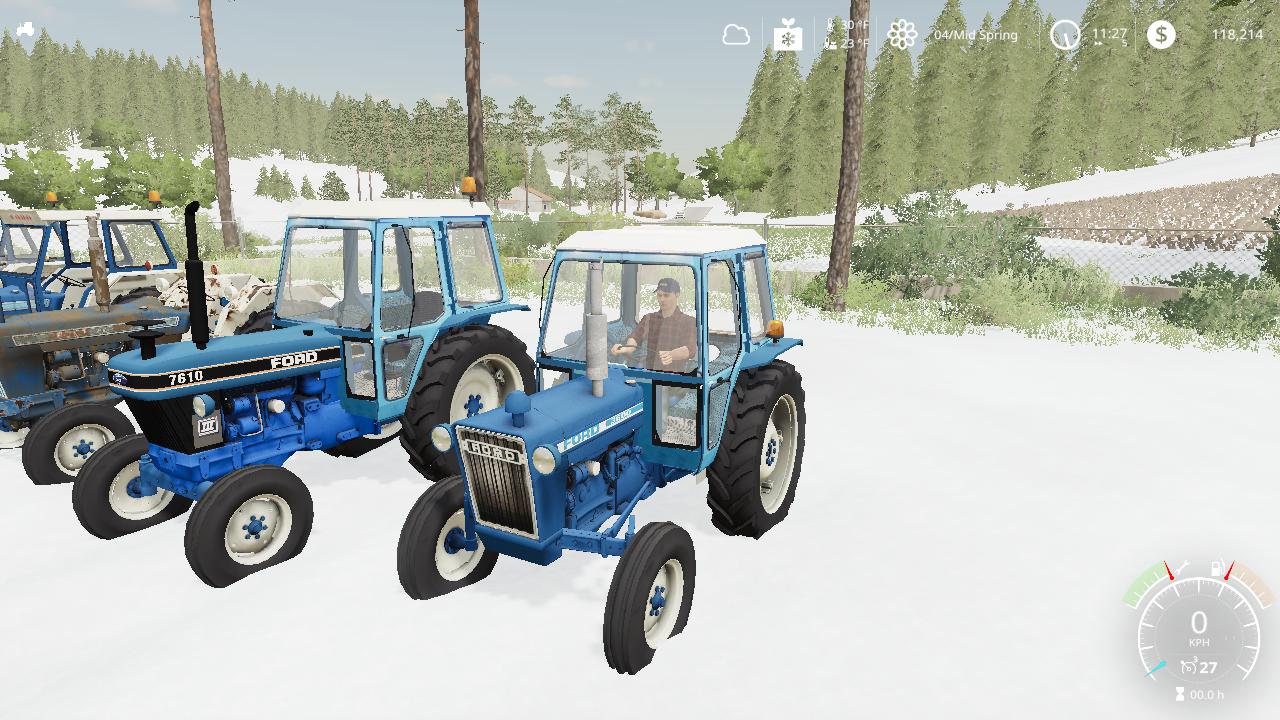 FS19 - Ford 3600 Tractor V2.0