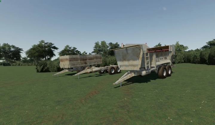 FS19 - Podvozok Na Korby Tatra Trailer V1.0