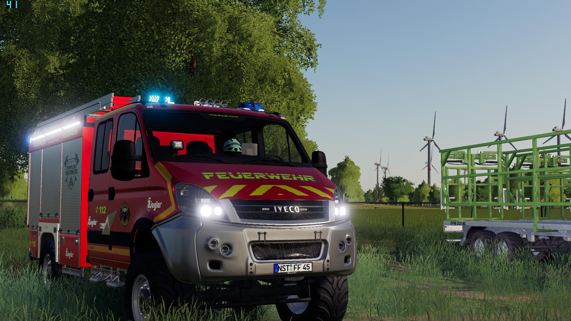 FS19 - Iveco Daily KLFA FFW V1.0 | Farming Simulator 19 | Mods.club